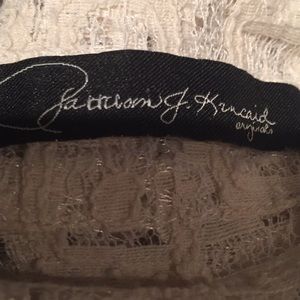 Patterson J Kincaid creamy Lace Top. M